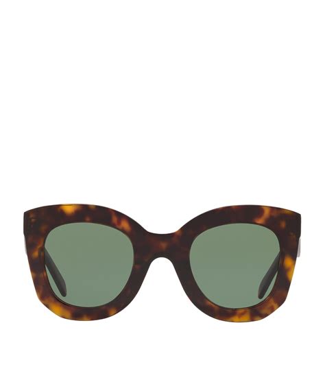 brown celine sunglasses|celine tortoise shell sunglasses.